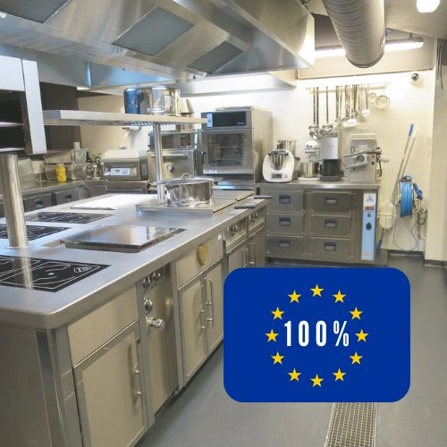 cuisine professionnelle européenne