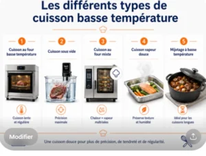 cuisson basse température